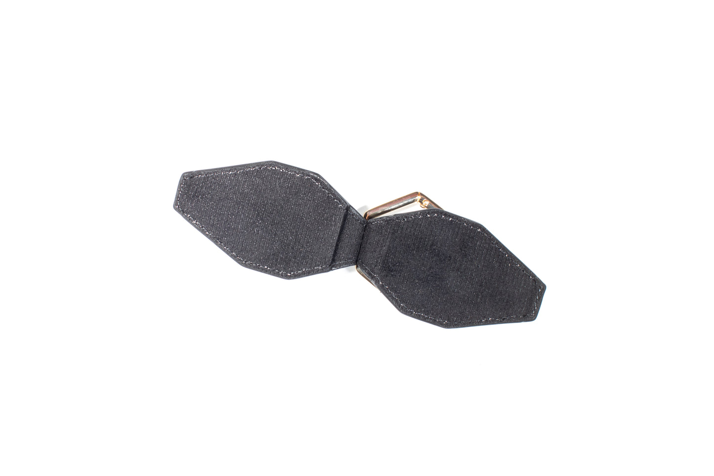 Leather Magnetic Hat Clip - Stretched Hexagon